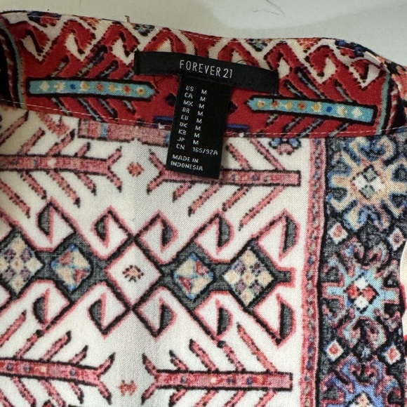 Forever21 Open Front Duster Size  M. Excellent condition. - Picture 4 of 13